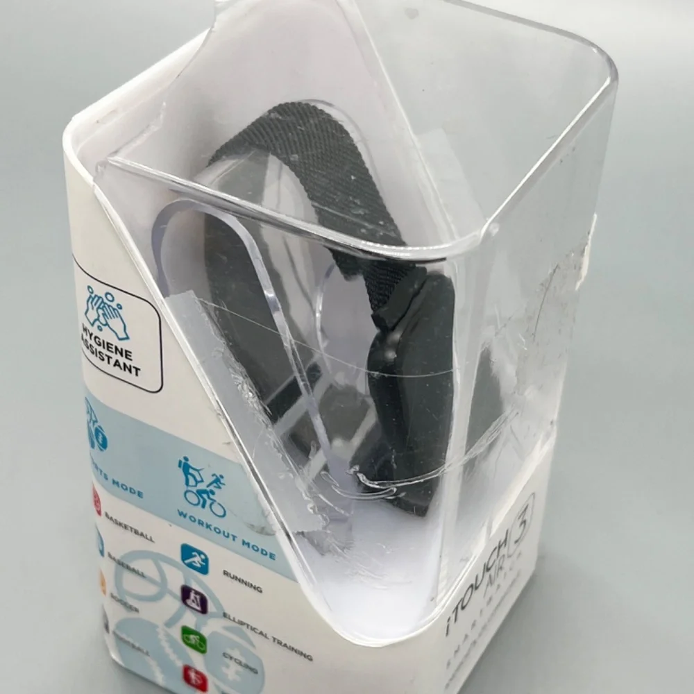 ITouch Air 3 Smartwatch Black With Black Mesh Band